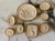 Antique Italian Grand Tour Plaster Intaglios - Set of 8 (Group #11) For Sale - Image 12 of 14