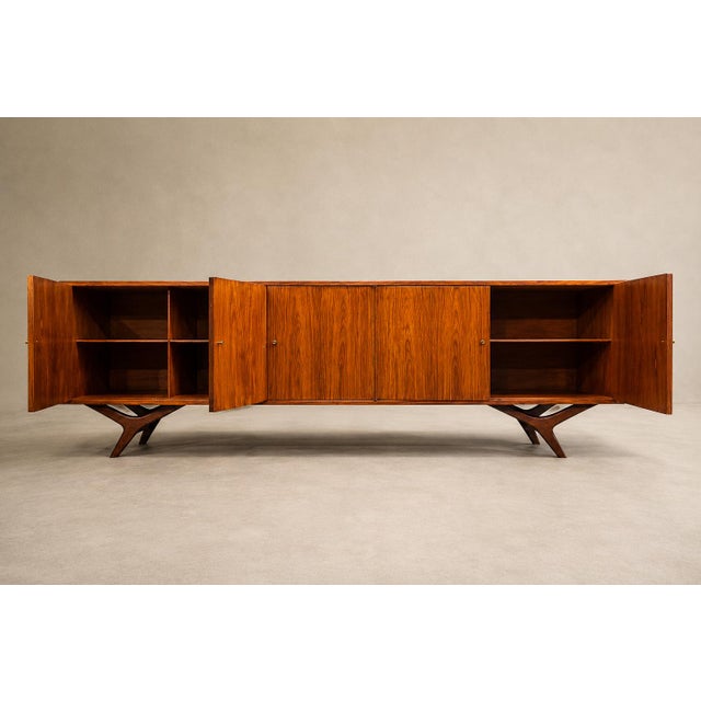 Credenza in Solid Caviúna Hardwood by Forma, Brazilian Modern, Brazil, 1960s For Sale - Image 17 of 18