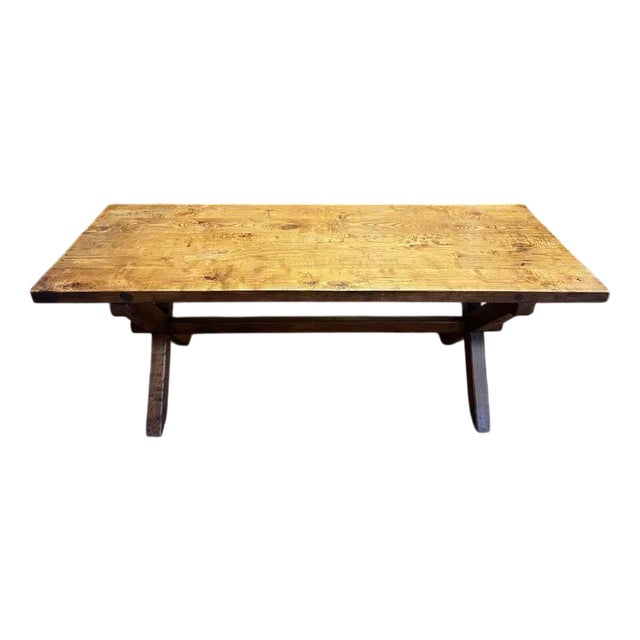 Monastery Farmhouse Table in Oak For Sale