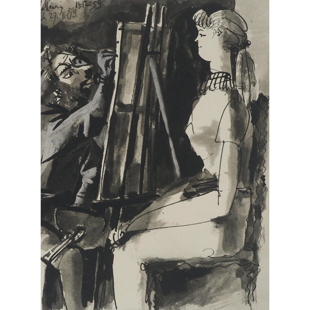 Pablo Picasso, The Artist's Muse, Lithograph For Sale - Image 6 of 6