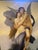 Asian 1970s After Adolphe William Bouguereau the Abduction of Psyche Oil Painting 35x24 For Sale - Image 3 of 6