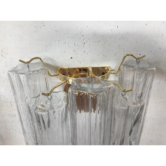 Early 21st Century Murano Glass Wall Sconces from Simoeng, Set of 2 For Sale - Image 5 of 6