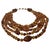 This is an iconic 1960s Carnelian Multi-Strand Necklace by Coppola e Toppo, a renowned Italian jewelry design house known...