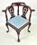 Vintage Key City Furniture Co. Queen Anne Style Mahogany Corner Chair For Sale - Image 6 of 12