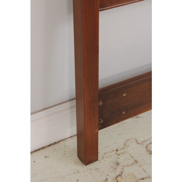 Henkel Harris Queen Size Cherry Bed Headboard For Sale - Image 12 of 14