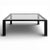 Glass Coffee Table, 1980s For Sale