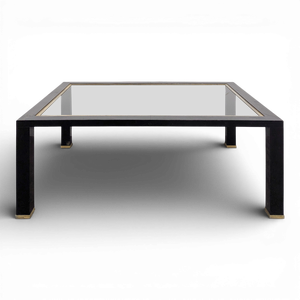 Glass Coffee Table, 1980s