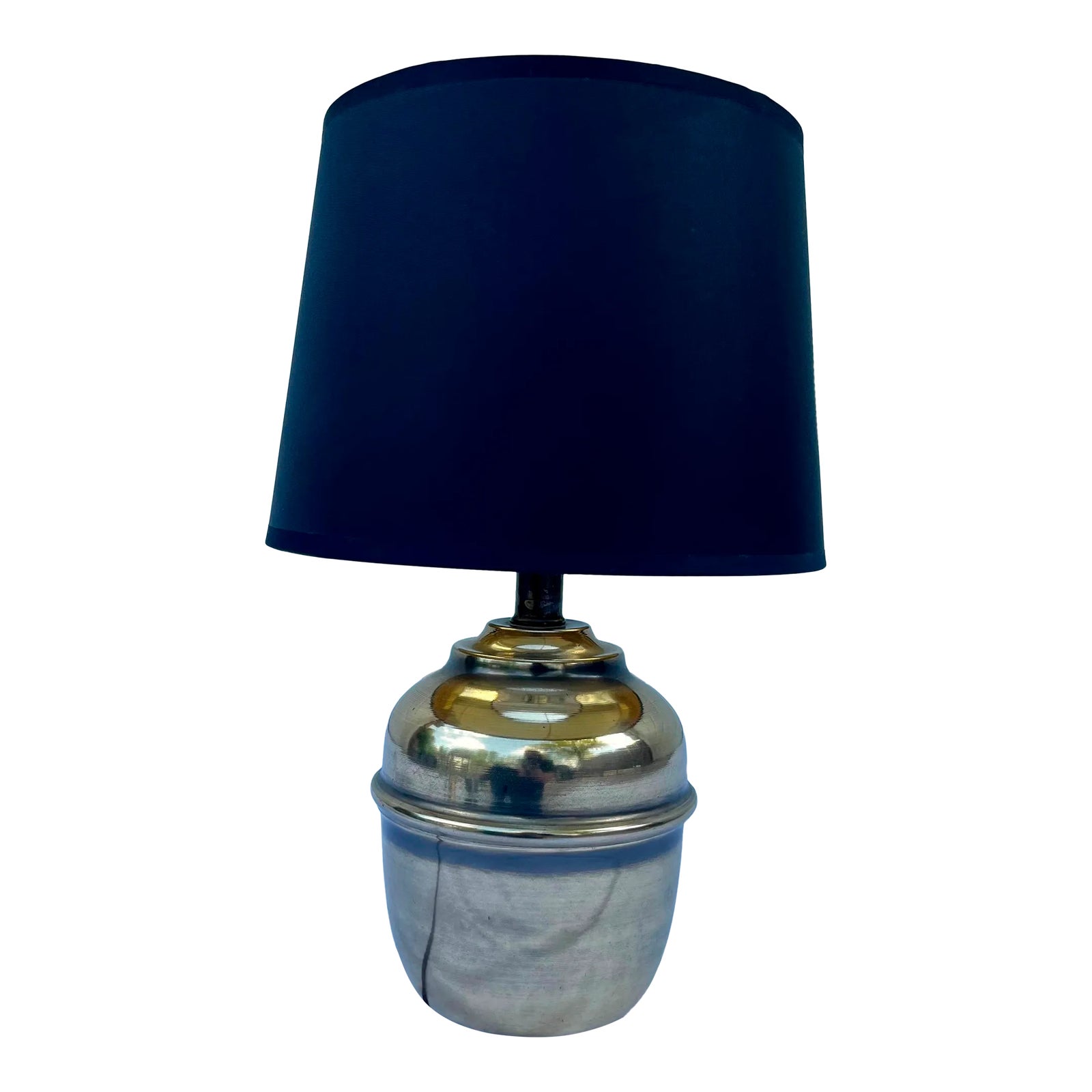 Vintage Mid 20th Century Brass Canister Lamp Chairish