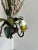 French Country Tole Botanical Five-Light Chandelier with Cattails and Flowers, 1960s For Sale - Image 16 of 17