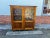 Early 20th Century Antique Early 20th Century Arts & Crafts Mission Style Leaded Glass Oak Bookcase For Sale - Image 5 of 11