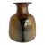 1970's Organic MCM Glazed Ceramic Pottery Vase For Sale