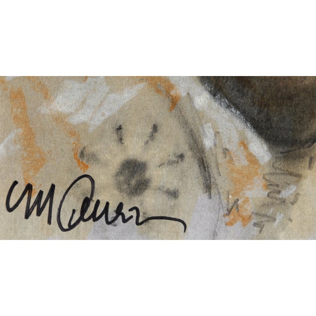 Portraiture Sophia Loren, Sid Maurer Oil and Acrylic on Foamcore, Signed Lower Left For Sale - Image 3 of 5