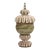 Large Midcentury Italian Faience Covered Urn For Sale
