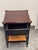 Wood Colonial Revival Turned Leg Cane Side Table For Sale - Image 7 of 12