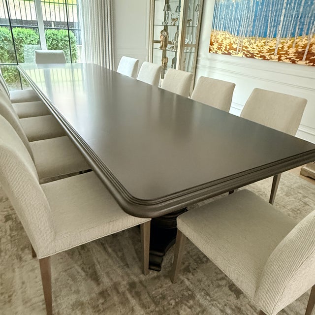 Exceptionally Long Three Pedestal Dining Table If you have the space, we have the table. Purchased from Clive Daniel Home,...