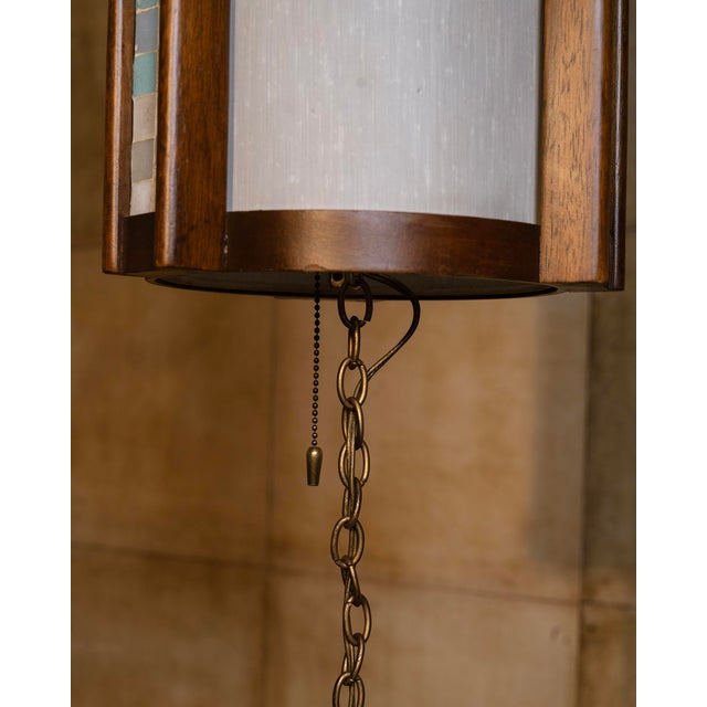 1960s 1960s John Keal Chain Pole Lamp For Sale - Image 5 of 11