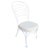 White 1950s Restored "Ribcage" Patio/Outdoor Lounge Chair, Set of Two For Sale - Image 8 of 13