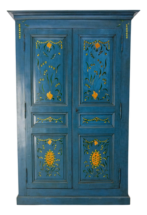 French Blue Wardrobe, 1900