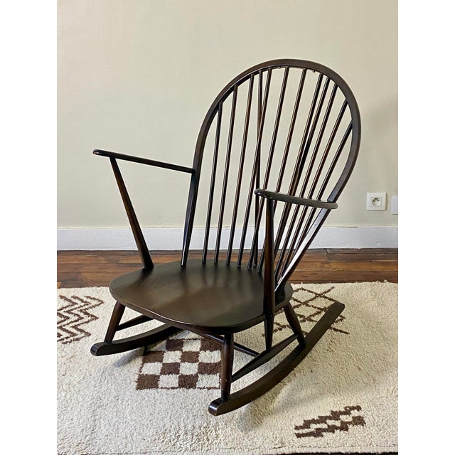 Rocking Chair by Lucian Ercolani for Ercol, 1950s For Sale - Image 14 of 18