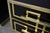 Wood Wooden Bedside Tables in Black Glass from Justfurnituress SRL, Set of 2 For Sale - Image 7 of 13