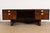 An exceptional mid-century modern Hollywood Regency executive desk By Romweber USA, Circa 1970s Gorgeous burled Carpathian...