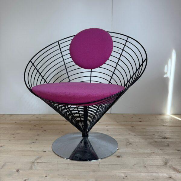 Wire Cone Chair by Verner Panton, 1960 For Sale - Image 6 of 6