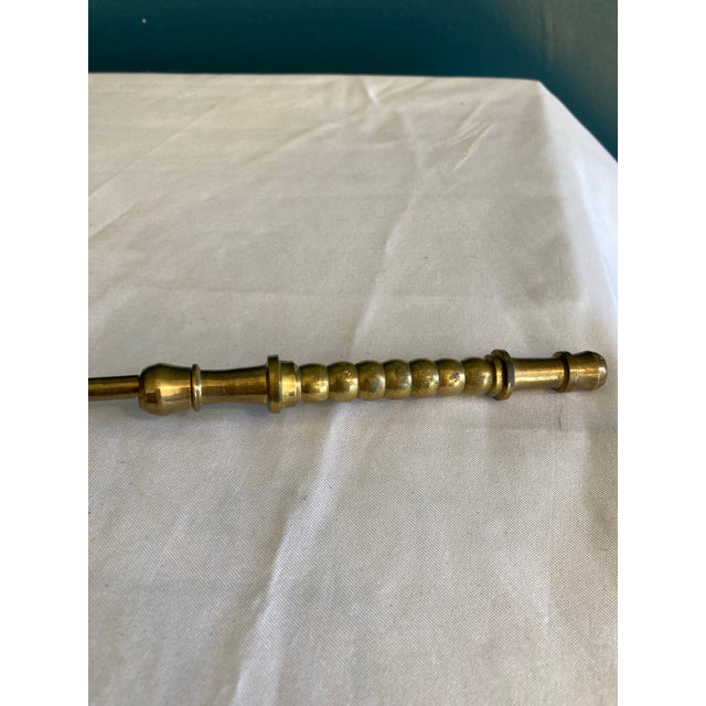 Vintage Solid Brass Angel Candle Snuffer For Sale - Image 4 of 6