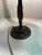 Art Deco 1930s Art Deco Signed Pairpoint Reverse Painted Lamp W/Bronze Base For Sale - Image 3 of 12