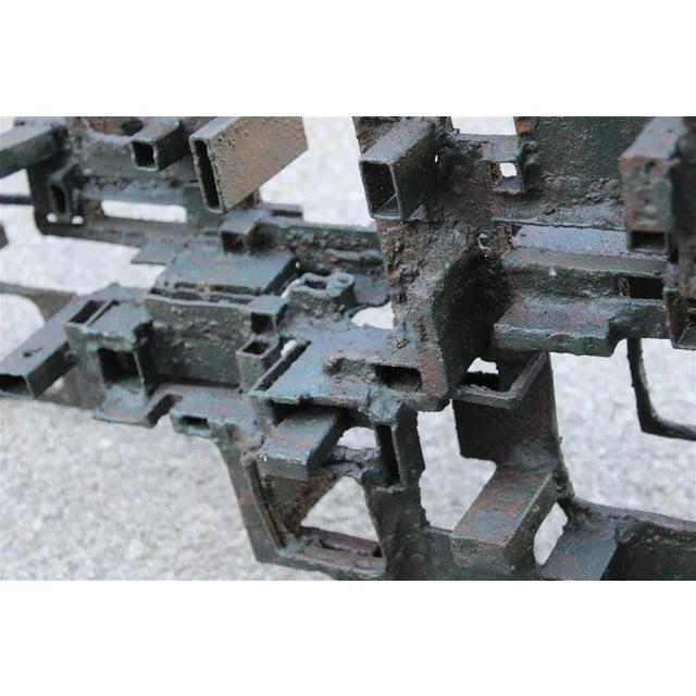 Brutalist Large Brutalist Metal Sculpture by Marcello Fantoni, Italy, 1960s For Sale - Image 3 of 18