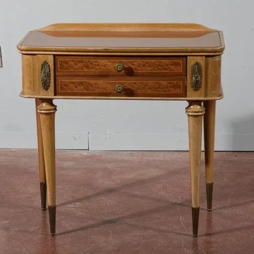 His/Hers Bedside Tables, Italy, 1960s, Set of 2 For Sale - Image 6 of 18