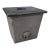 French Lead and Zinc Ram’s Head Garden Planter, Circa 1920 For Sale