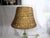 Vintage Water Hyacinth Braided Reed Lamp Shade For Sale - Image 12 of 12