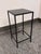 Industrial Room & Board Slim Side Table, Black For Sale - Image 3 of 12