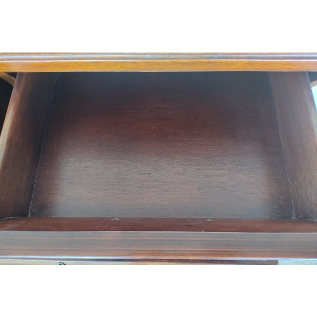 2000s Ethan Allen Bombe Chest of Drawers For Sale - Image 10 of 13