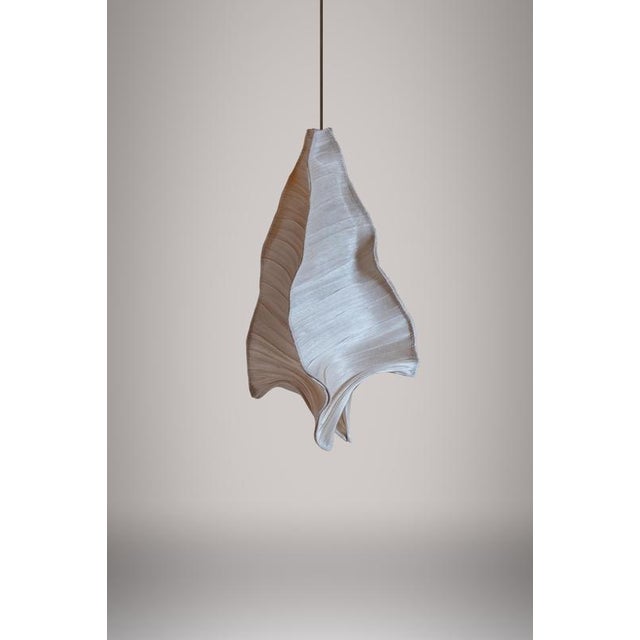 Textile Phantasma Pendant Lamps by Mirei Monticelli, Set of 3 For Sale - Image 7 of 8