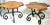 This listing presents a set of high-quality side stands crafted by the reputable brand Drexel. These tables are expertly...