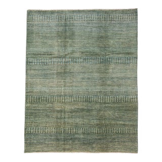 Oriental Hand Knotted Rug 9'1" x 11'8" For Sale