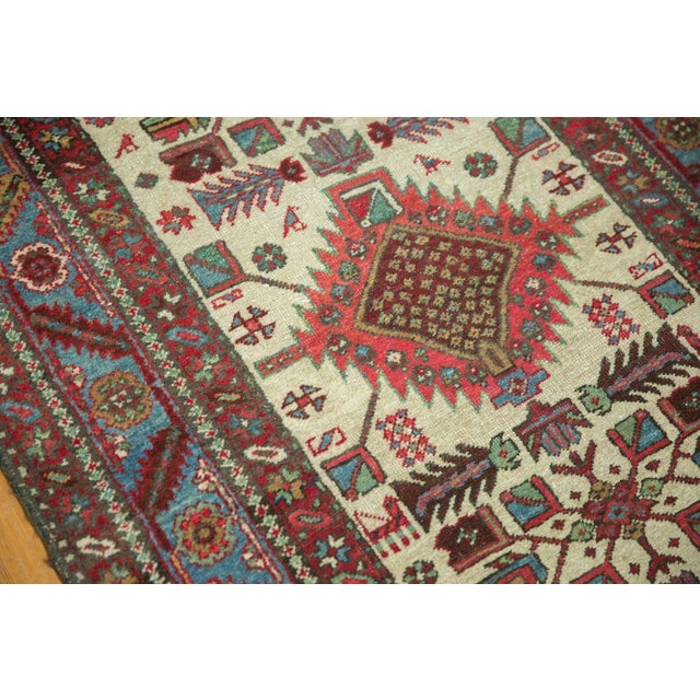 Vintage Karaja Rug Runner - 3' x 15'1" For Sale In New York - Image 6 of 10