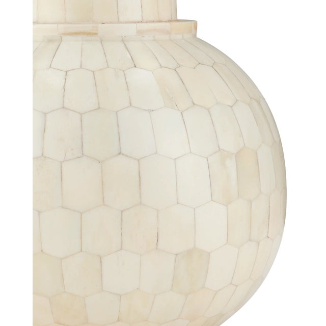 Traditional Currey & Company Osa Drinks Table For Sale - Image 3 of 5