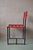 Spaghetti Chairs in Red PVC by Giandomenico Belotti, Italy, 1980s For Sale - Image 9 of 14