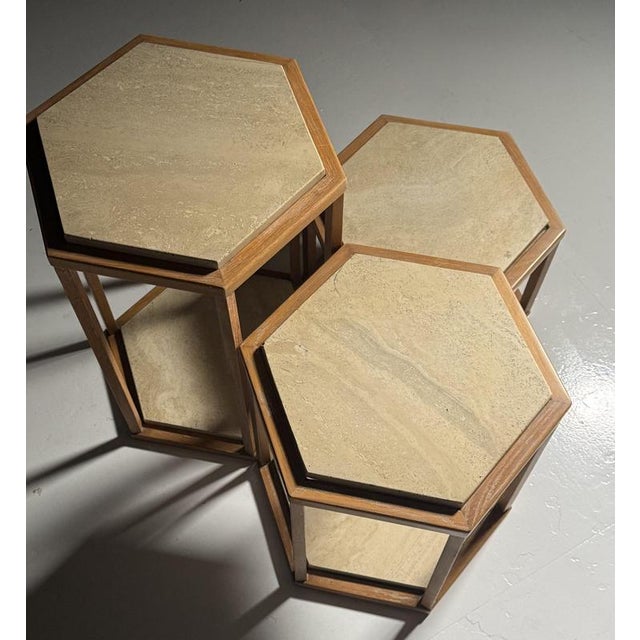 Nesting Side Tables from Roche Bobois, Set of 3 For Sale - Image 3 of 15
