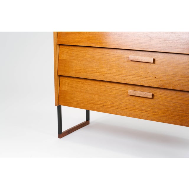 Vintage Teak Shoe Cabinet, Germany, 1960s For Sale - Image 6 of 15