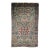 Early 20th Century Persian Kerman Lavar Rug, Hand-Knotted Wool, Allover Floral Pattern, Ivory & Green, 3x5 For Sale