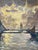 Modern Hans Gleissner, Harbor Landscape with Sailing Ships, 1920s, Oil Painting on Canvas, Framed For Sale - Image 3 of 11