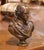 Circa 1880, this impressive antique American bronze bust depicts the celebrated playwright William Shakespeare with a...