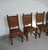 Brutalist Mid-Century Brutalist Oak Chairs, Set of 6 For Sale - Image 3 of 18