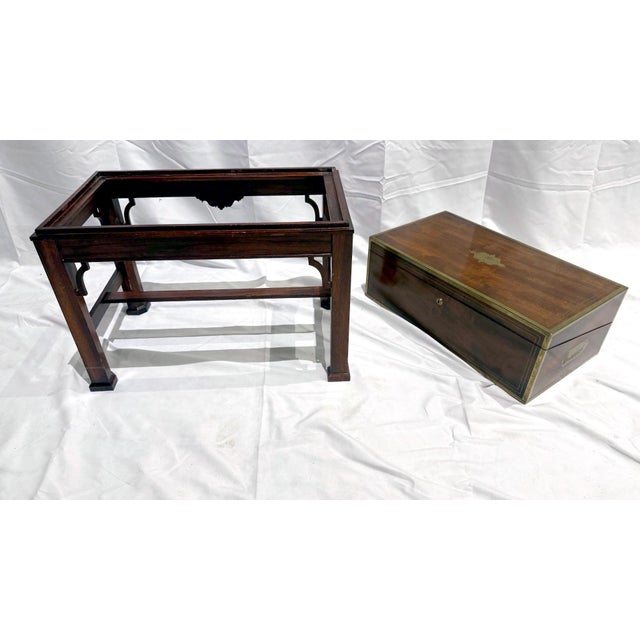 Thomas Lund Early to Mid 1800s English Lap Desk For Sale - Image 10 of 12