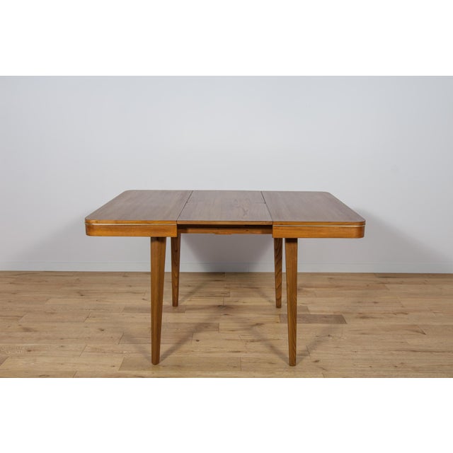 Dining Table by Bohumil Landsman for Jitona, Czechoslovakia, 1960s For Sale - Image 9 of 18