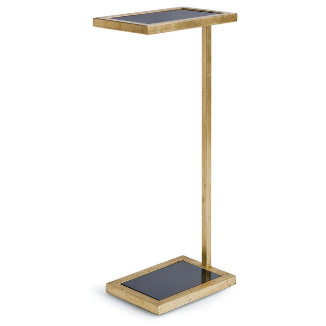 Regina Andrew Liam Steel Drink Table, Gold For Sale In Detroit - Image 6 of 6