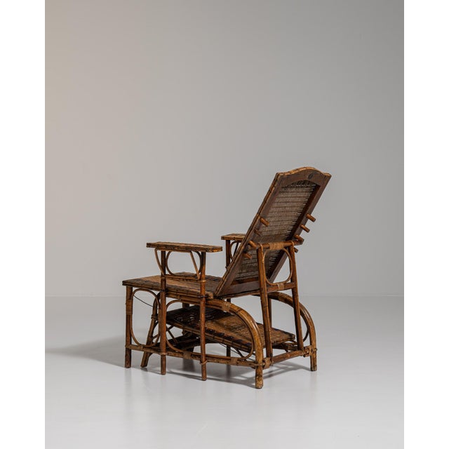 19th Century Tan Bamboo Lounge Chairs For Sale - Image 17 of 18